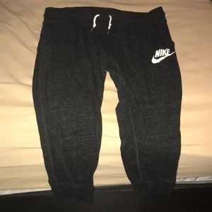 Nike cropped joggers